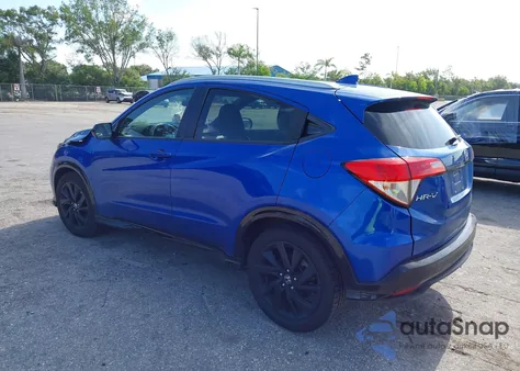 2021 Honda Hr-V 2Wd Sport z USA, uszkodzony, nr VIN 3CZRU5H12MM717860